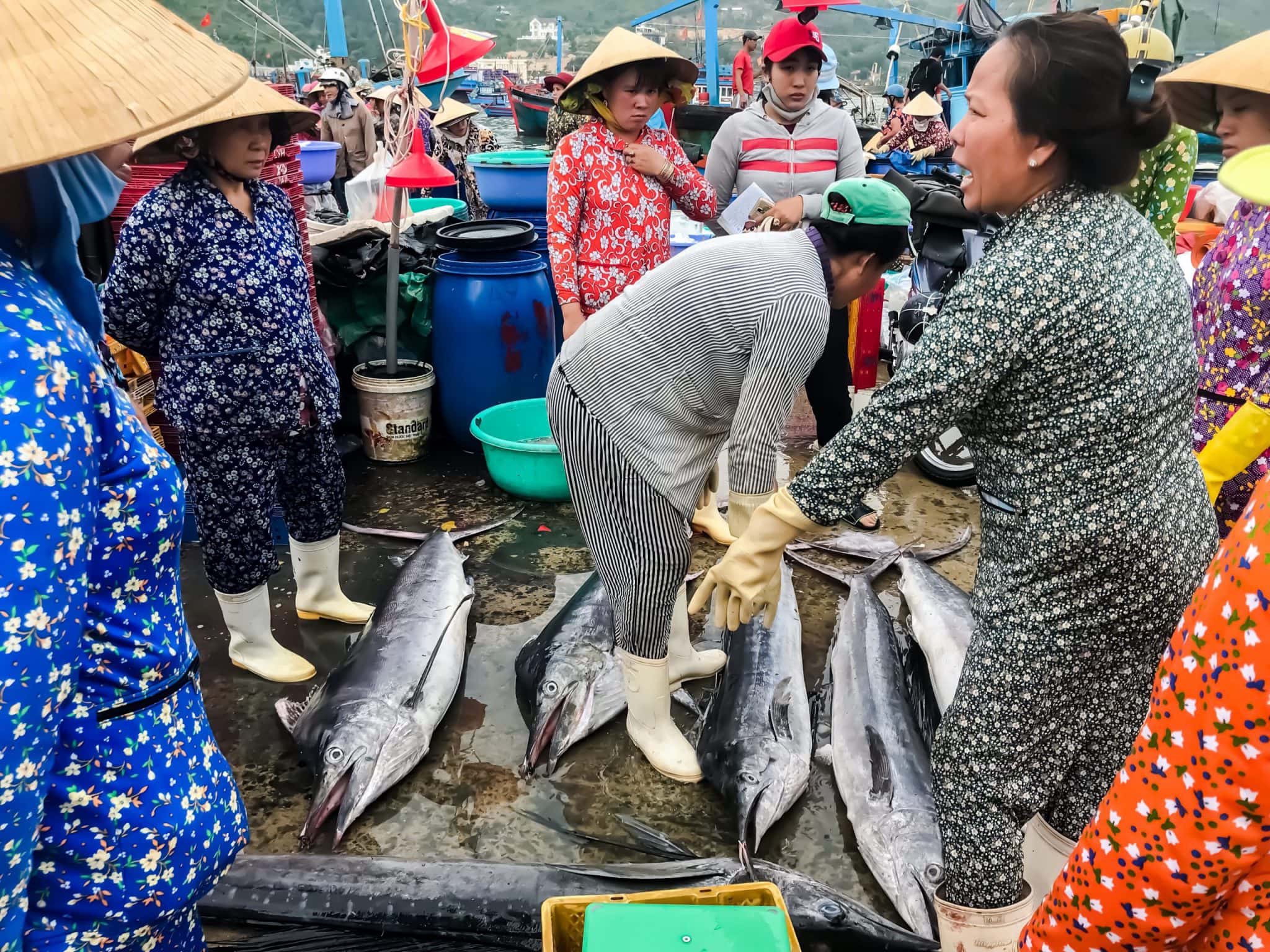 lady in the market